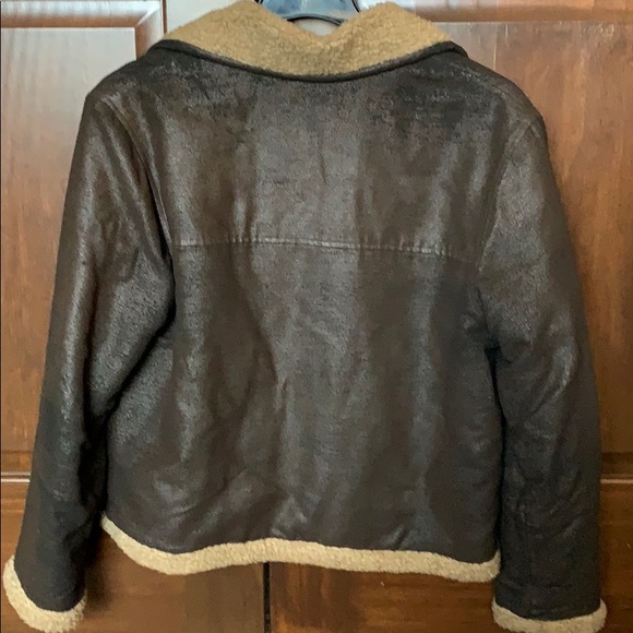 Tsunami Jacket Faux Leather Size Large - Picture 2 of 5